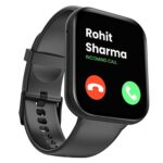 TAGG Connect Max Smartwatch with 1.80″ Biggest Display & Advanced Calling | Fast Charging | 320 * 385px Resolution | 150+ WatchFace | Qwik Connect | HR, SPO2, SOS, Games, Calculator & More, Black