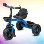 CREW4 Small kids Tricycles |Cycles for Kids | Cycle for Baby with Storage Basket BLUE BASKETY TRICYCLE FOR KIDS 1 Tricycle(Blue)