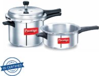 Prestige Popular 5 L, 3 L Outer Lid Pressure Cooker(Aluminium)
