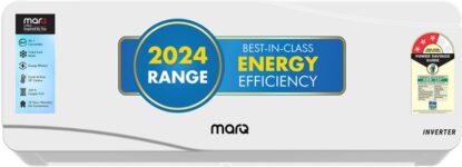 Marq By Flipkart 0.75 Ton 3 Star Split Dual Inverter Ac – White(073Ipg24Wq, Copper Condenser)