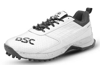 Dsc Jaffa 22 Cricket Shoes For Mens, Size Uk – 4, Color – White – Grey