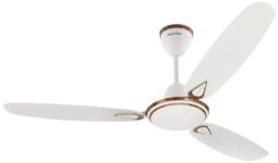Anchor By Panasonic Luxoria Dlx Star High Speed Ceiling Fan | 1 Star Rated 1200Mm (48 Inch) Ceiling Fan For Home, Office (2 Yrs Warranty) (Matt White Mahogany)