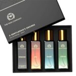 The Man Company Specially Curated Perfume Gift Set 4X20Ml- A Gentlemen’S Desire|Premium Long-Lasting Floral Fragrance Spray|Citron For Travel|Intense For Office|Musk For Sports|Joy For Outing,80 Ml