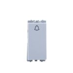 Wipro Northwest Nowa 6A Bell Push, White (Pack Of 10)