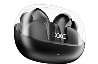 Boat Airdopes 311 Pro Truly Wireless In Ear Ear Buds W/Upto 50 Hrs Playtime, Dual Mics With Enx™ Tech,50 Ms Low-Latency Beast™ Mode,Asap™ Charging, Ipx4,Iwp Tech & Bt V5.3 Earbuds Tws (Active Black)