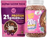 Yogabar Protein Oats| Protein Muesli Pouch(2 X 850 G)