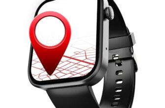 Boat Storm Call 3 W/Turn-By-Turn Navigation, 1.83″ (4.6 Cm) Hd Display, Bluetooth Calling, Crest+ Os, Qr Tray, Watch Face Studio, Coins, Emergency Sos Smart Watch For Men & Women(Active Black)