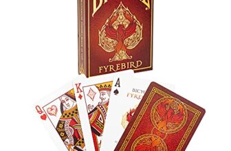 Bicycle Fyrebird Playing Cards For All Ages,Pack Of 1