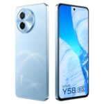 Vivo Y58 5G (Himalayan Blue, 8Gb Ram, 128Gb Storage) With No Cost Emi/Additional Exchange Offers
