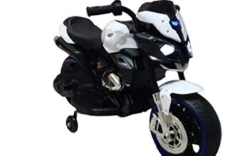 Brunte Rmf Himalyan Rechargeable Battery Operated Ride-On Bike For Kids (White)