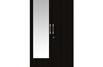 Spacewood Texas 2 Door Wardrobe (Woodpore Finish, Natural Wenge)