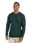 Chkokko Men’S Gym Regular Fit Full Sleeves T-Shirt (Medium, Bottle Green..)
