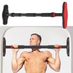 Lifelong Pull Up Bar For Home -Adjustable Rod 65Cm To 95Cm Width, Wall Mounted Without Screws -Door Pull Up Bar To Increase Height -Exercise Equipment For Home Gym – Chin Up Bar Weight Capacity 200Kgs