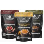 Sitavatika 100% Natural Spices Combo Red Chilli Powder Turmeric Powder Coriander Powder Artificial Colors And Preservatives Free Pack Of 3 X 200Gm Each