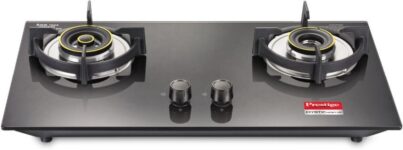 Prestige Phtm 02 Mystic Glass Manual Hob(2 Burners)