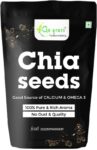 Go Grass Chia Seed, Gluten Free, Vegan, Raw, Keto Friendly Chia Seeds(500 G)
