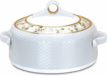 Nayasa Coral Casserole | Thermoware Insulated Casserole With Stainless Steel Inner Serve Casserole(1000 Ml)