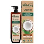 Kesh King Organics- Organic Coconut Milk Shampoo |Intense Hydration For Dry Hair And Scalp |Healthy, Nourished Hair| Organics | No Artificial Colours, Parabens, Phthalates Or Harmful Chemicals – 300Ml