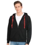 Scott International Hoodies For Men Winter Jackets For Men Sports Jacket Gym Jackets For Men Cotton Sweatshirt With Zip Bike Jackets For Men Hoodies For Men Stylish Black
