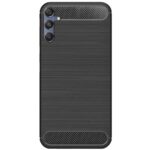Amazon Brand Solimo Samsung Galaxy M34 5G Back Cover | Back Case For Samsung Galaxy M34 5G | Carbon Fibre Rugged Armour (Black)