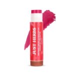 Just Herbs Tinted Lip Balm For Men And Women With Spf 20+ For Dark Lips To Lighten 4 G (Beetroot)