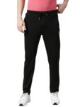 Force Nxt Super Combed Cotton Mens Solid Track Pant Black