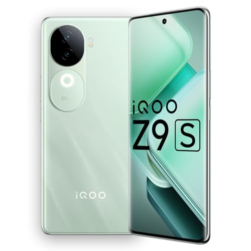 Iqoo Z9S 5G (Titanium Matte, 8Gb Ram, 256Gb Storage) | 120 Hz 3D Curved Amoled Display | 5500 Mah Ultra-Thin Battery | Dimesity 7300 5G Processor | Sony Imx882 Ois Camera With Aura Light
