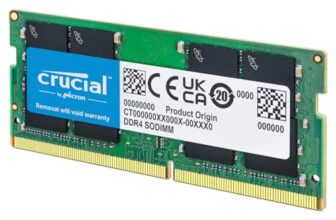 Crucial Ct8G4Sfs824A 8Gb Ddr4-2400 Pc4-19200 Cl-17 Sodimm Ram