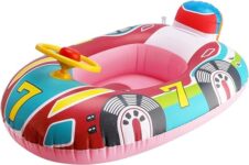 Tec Tavakkal Swimming Tube For Kids With Manual Pump Baby Swimming Tube Swimming Pool Tube Baby Float Anti-Flip Tube For Kids