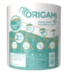 Origami 2 Ply Kitchen Tissue Paper Roll – Pack Of 1 (300 Sheets)