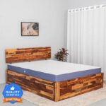 Wakefit Dual Comfort – Hard & Soft 4 Inch King High Resilience (Hr) Foam Mattress(L X W: 78 Inch X 72 Inch)