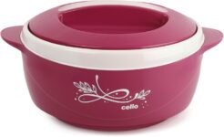 Cello Sapphire | Insulated Inner Steel | Bpa Free | Food Grade Thermoware Casserole(1500 Ml)