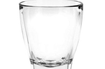 Ocean Caffé Latte Moderno Glass Set, 295.74Ml, Set Of 6, Clear