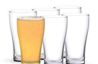 Ocean Conical Super Glass Set, 425Ml, Set Of 6,Transparent