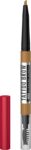Maybelline New York Tattoo Brow 36H Brow Pencil, Light Brown, 0.25Gm(Light Brown)