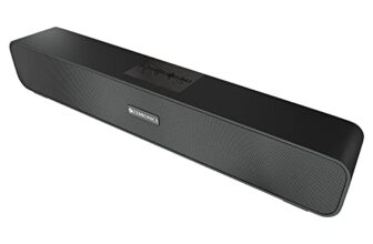 Zebronics Zeb-Astra 20 Wireless Bt V5.0 Portable Speaker With 10W Rms Output, Tws, 10H Backup Approx, Built In Rechargeable Battery Fm Radio, Aux, Msd, Usb, Call Function And Dual 52Mm Drivers Multi