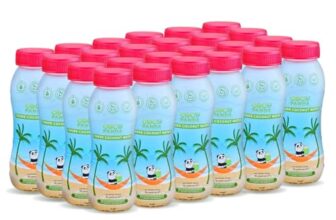 Coco Panda Tender Coconut Water – Pack Of 24 (Each 200 Ml) | Extracted From Real Green Young Tender Coconuts | No Added Sugar Or Artificial Flavor | Instant Hydration, Energy Booster