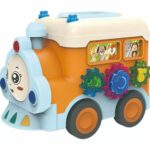 Jack Royal Cartoon Gear Toy For Kids, Friction Power Cartoon Inertia Toy Friction Vehicles Toy For Kids (Pack Of 2 Mini Cartoon Toy.) (Cartoon Train)