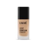Lakmé Invisible Finish Spf 8 Liquid Foundation, Shade 02, 25Ml, Full Coverage Foundation With Natural Finish, Ultra Light Water Based Foundation
