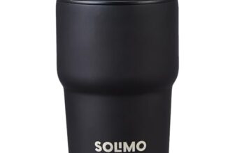 Amazon Brand – Solimo Stainless Steel Insulated Brew Mug | Food Grade Material | Leakproof & Rustproof | Durable (500 Ml)