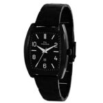 Maxima Stainless Steel Analog Black Dial Men’S Watch – 49940Cagb, Band Color:Black