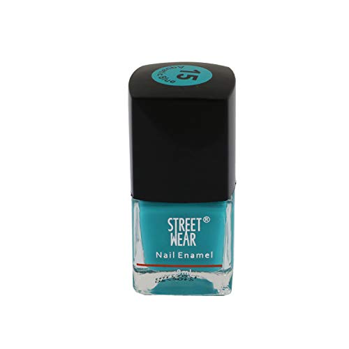 Street Wear Nail Enamel, Aquatic Blue, 8Ml