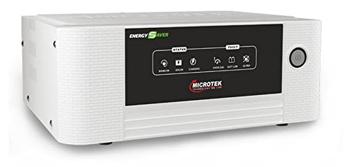 Microtek Energy Saver 1025 Pure Sine Wave 925Va/12V Inverter, Support 1 Battery With 2 Year Warranty For Home, Office & Shops