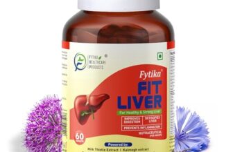 Fytika Fit Liver | Liver Detox Supplement | For Healthy And Strong Liver | Enriched With Milk Thistle, Kutki, Kalmegh, Bhumi Amla And Probiotics | 60 Tablets