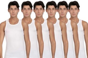 Pepe Jeans Men’S Solid Regular Fit Vest (Clv01-02_White