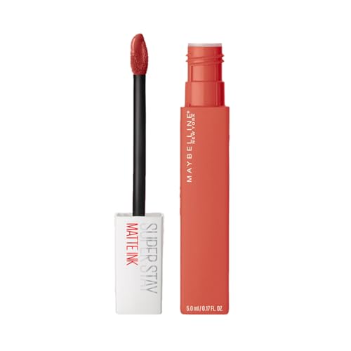 Maybelline New York Liquid Matte Lipstick, Long Lasting, 16Hr Wear, Superstay Matte Ink, 210 Versatile, 5Ml