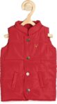 Allen Solly Sleeveless Solid Baby Boys Jacket