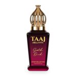 Bella Vita Luxury Taaj Gold Oud Attar With Caramel, Rose, Jasmine & Orris For Men And Women, Non-Alcoholic Roll On, Long Lasting Fragrance, 12 Ml