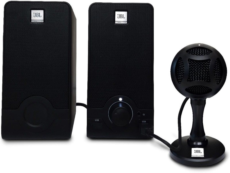 Amazon Basics Multimedia Speaker | Usb Powered | Wired Desktop Speakers With Powerful Bass | Built-In Subwoofer (Black)