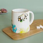 The Earth Store Elephlora Coffee Mug 320Ml Capacity, Microwave & Dishwasher Safe, Coffee Mug For Diwali Gift | Ideal For Coffee, Tea, Milk And More Mug For Coffee Diwali Gifts Set Of 1